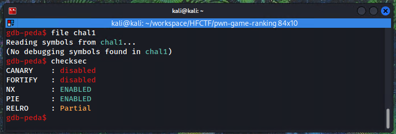 checksec